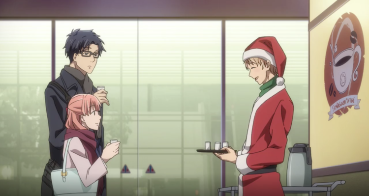 Image result for wotakoi christmas episode