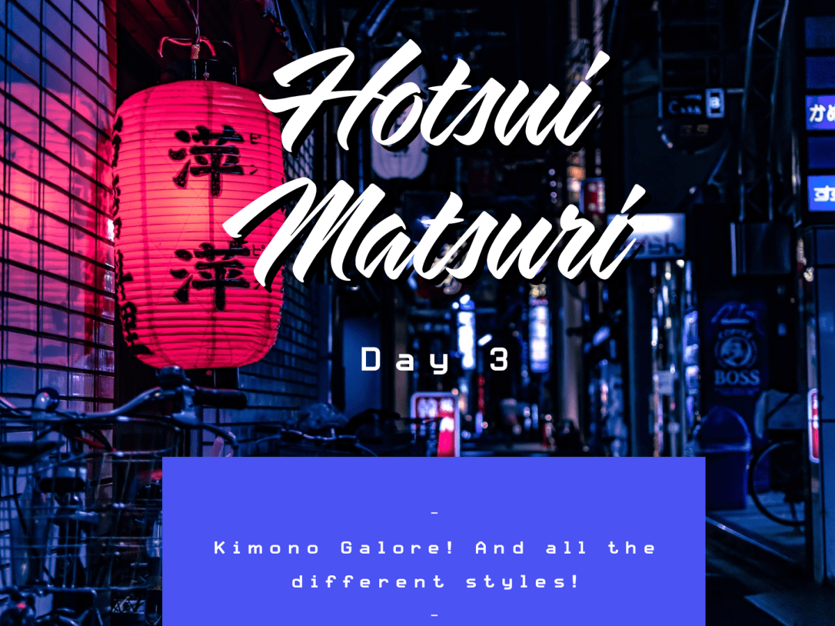 Kimono Galore! And all the different&nbsp;styles!