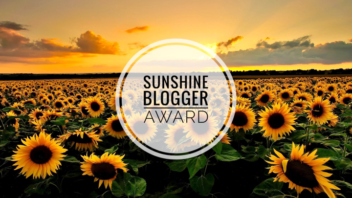 Sunshine Blogger Award&nbsp;2020