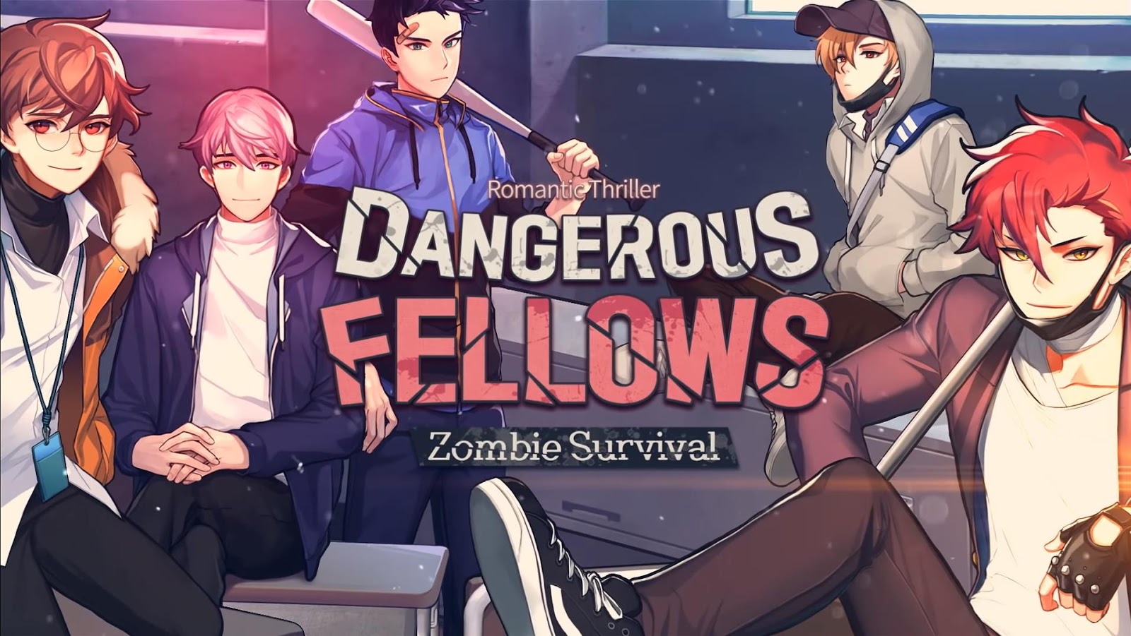 Dangerous Fellows
cellphone game
visual novel
otome
zombies