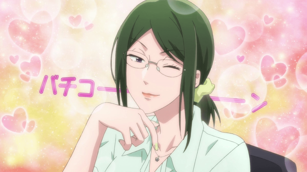 Hana
Wotakoi: Love is Hard for Otaku
green haired anime girl
green haired anime character