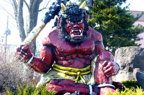oni statue