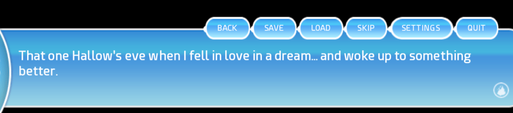 dream
Once Upon an All Hallow's Eve
good ending