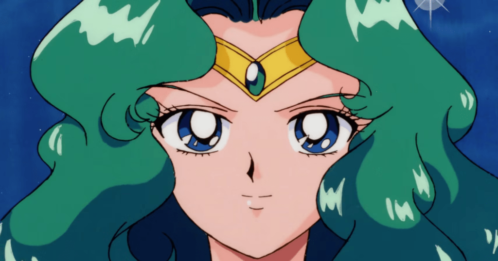 Sailor Neptune
Sailor Moon
green haired girls