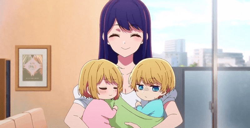 Oshi no Ko
Ai Hoshino twins
Aqua and Ruby