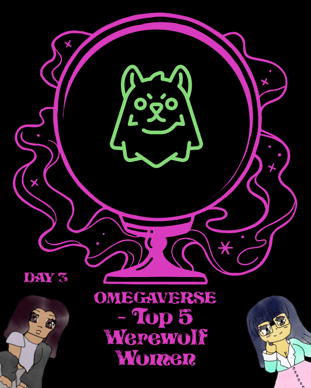 Day 3 of Otakutober: OMEGAVERSE – Top 5 Werewolf&nbsp;Women
