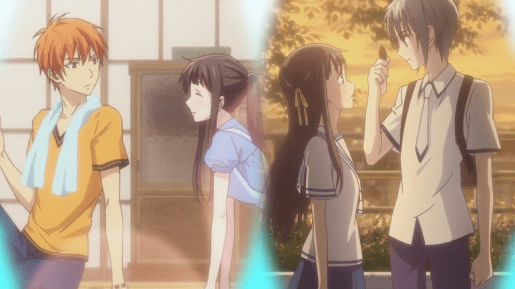 Kyo x Tohru
Yuki x Tohru
best love triangles
anime
Fruits Basket