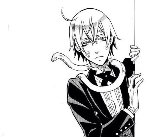 Kuroshitsuji
Black Butler
Snake
Snake is adorable