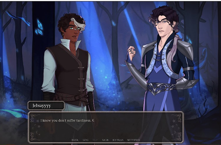 spooky otome 
Ezra and August