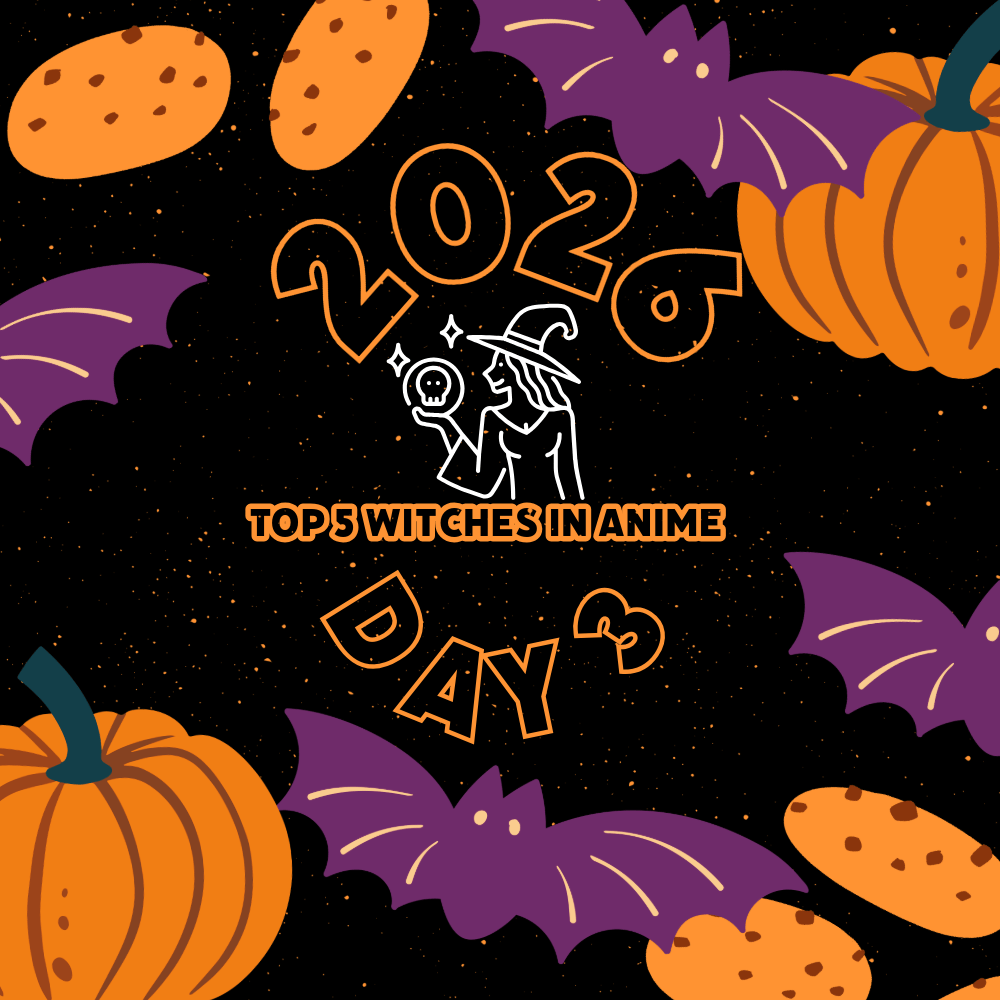 Otakutober Day 3 – Our Top 5 Witches in&nbsp;Anime